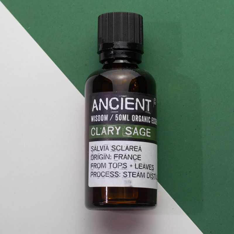 Clary Sage Biologische Essentiële Olie 50 ml