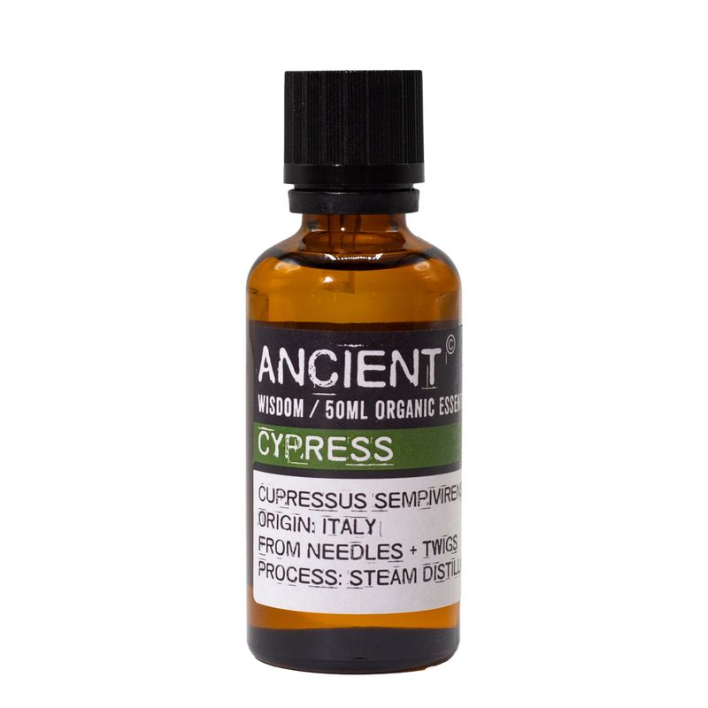Biologische cypres essentiële olie 50 ml