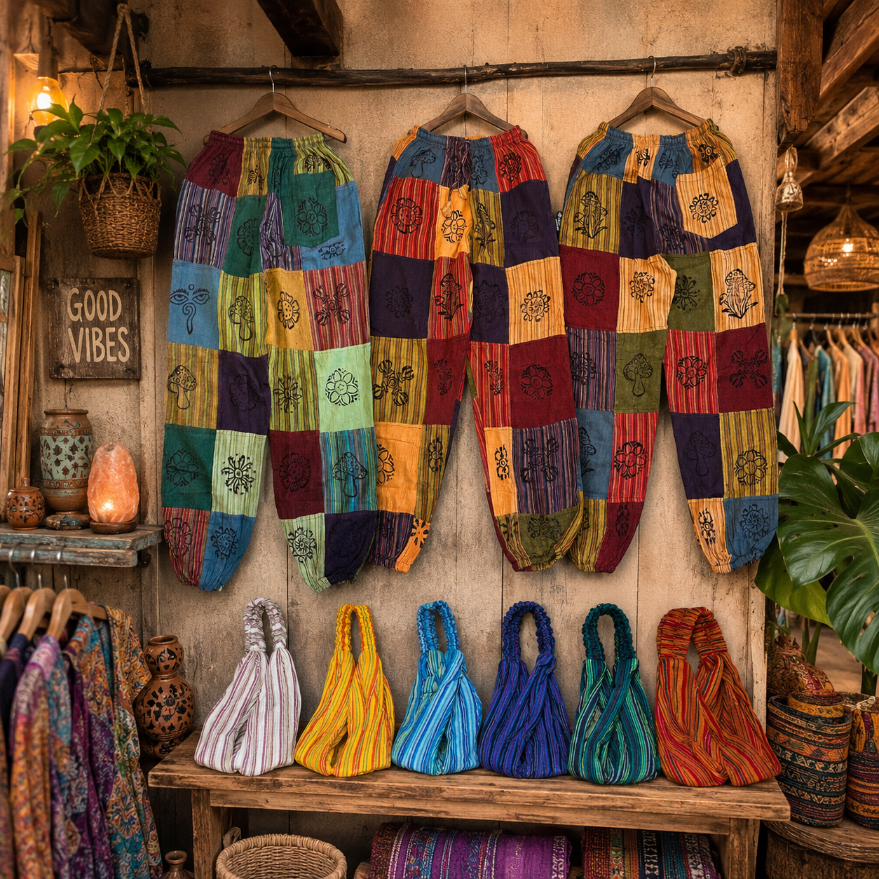 Paddenstoelbroeken – Nomad Sari