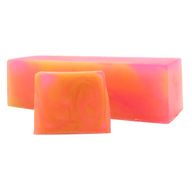 Gesneden Roze Charlotte Zeepblok (13 stuks) - Witte Label