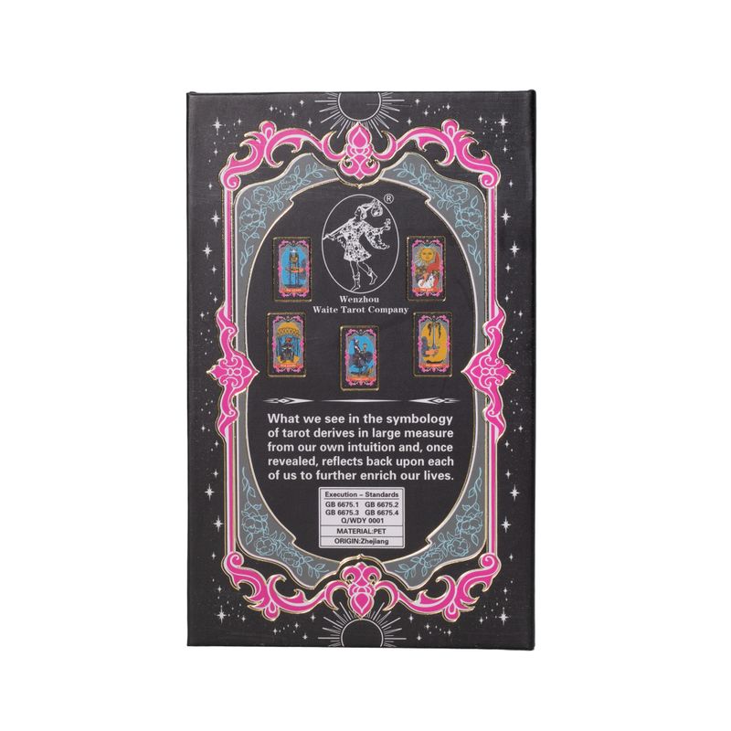 Tarotkaartenset met goudfolie - met boekje