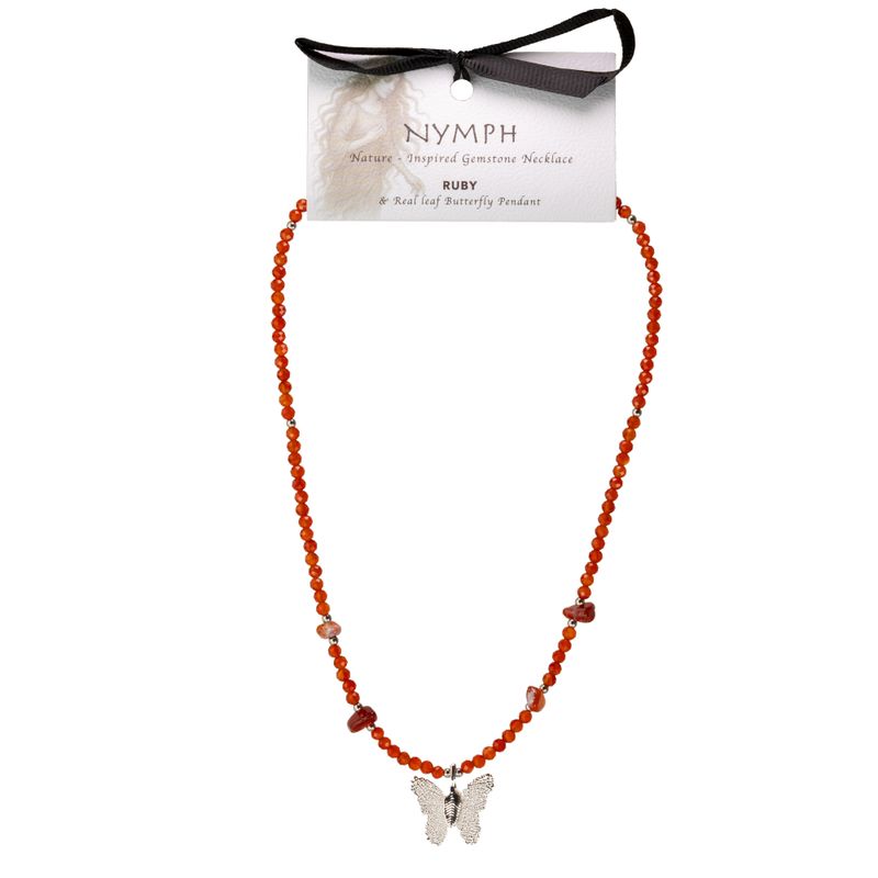 Nimf Geest Edelsteen Ketting Set - Bloedmaan