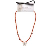 Nimf Geest Edelsteen Ketting Set - Bloedmaan