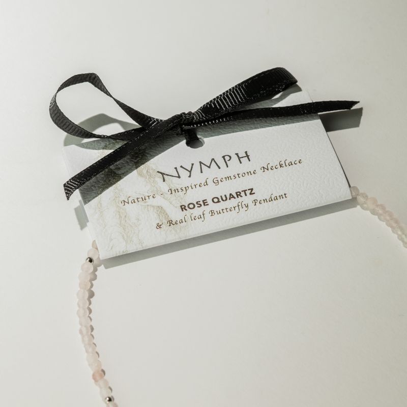 Nimf Geest Edelstenen Ketting Set - Liefde en Vlam