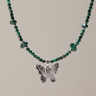 Nimf Geest Edelsteen Ketting Set - Bosgeest