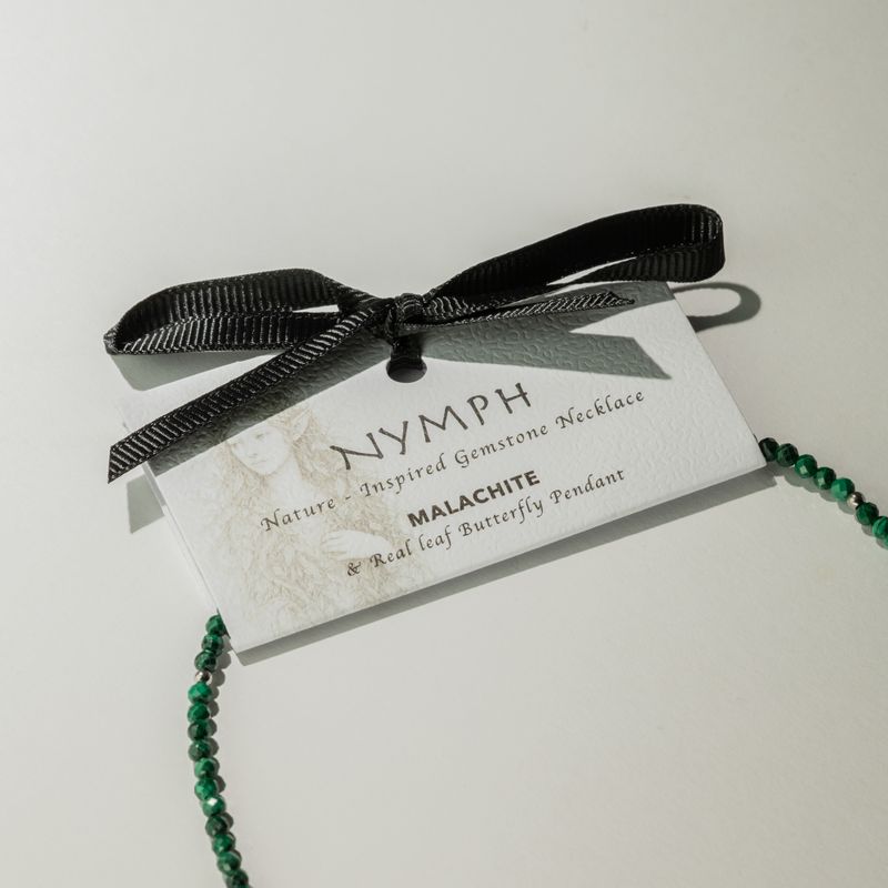 Nimf Geest Edelsteen Ketting Set - Bosgeest