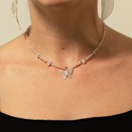 Nimf Geest Edelstenen Ketting Set - Liefde en Vlam