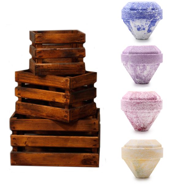 Gemstone Badbruisballen Startpakket - Bruine Dozen