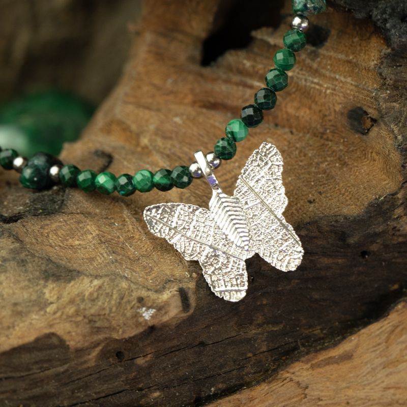 Nimf Geest Edelsteen Ketting Set - Bosgeest