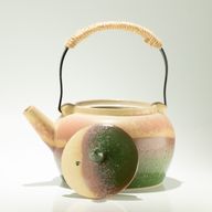 Japanse Kyusu-stijl theeset - Voor groene thee - Vier kopjes
