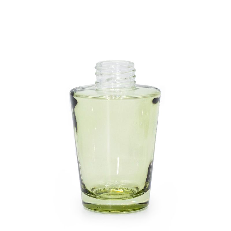 100 ml vaas voor rietdiffuserfles (28 mm hals) - rookgroen