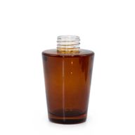 100ml vaas rietdiffusorfles (28mm hals) - amberkleurig