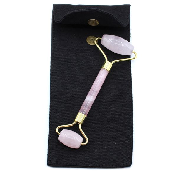 Edelsteen Gezichtsroller - Roze Kwarts