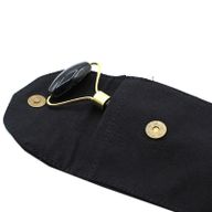 Edelsteen Gezichtsroller - Zwarte Obsidiaan met Etui