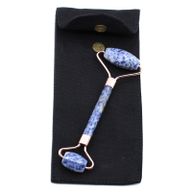 Edelsteen-gezichtsroller - sodaliet met etui