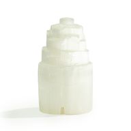 Natuurlijke seleniet-torenlamp - 15 cm