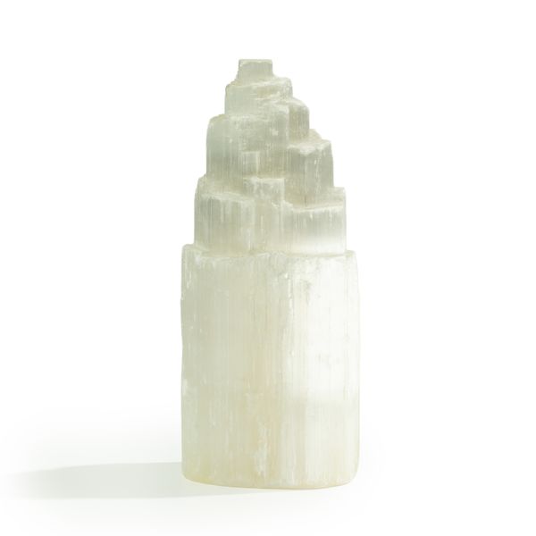 Seleniet Toren Lamp - Natuurlijk - 20 cm