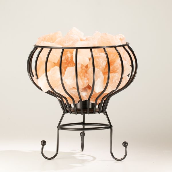 Zoutlamp - Industriele Korf - Laag - EU Kabel en Stekker -Lamp