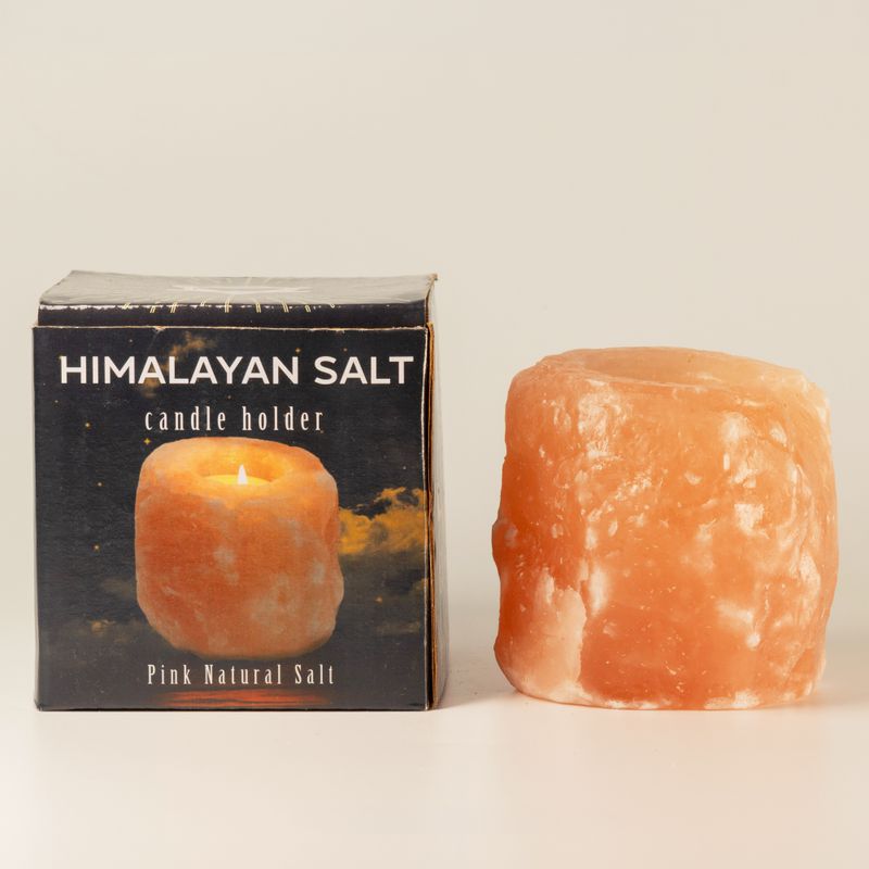Kwalitatieve zoutkaarsenhouder van natuurlijk zout 600-800 g