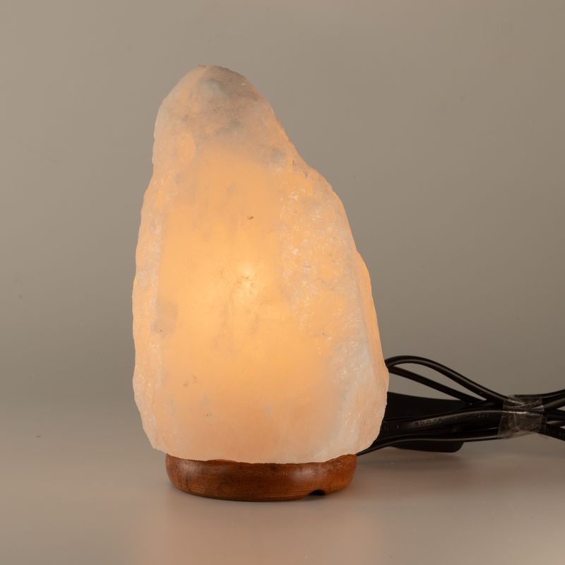 Crystal Rock Himalaya-zoutlamp - & basis ca. 2-3 kg