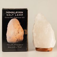 Crystal Rock Himalaya-zoutlamp - & basis ca. 2-3 kg