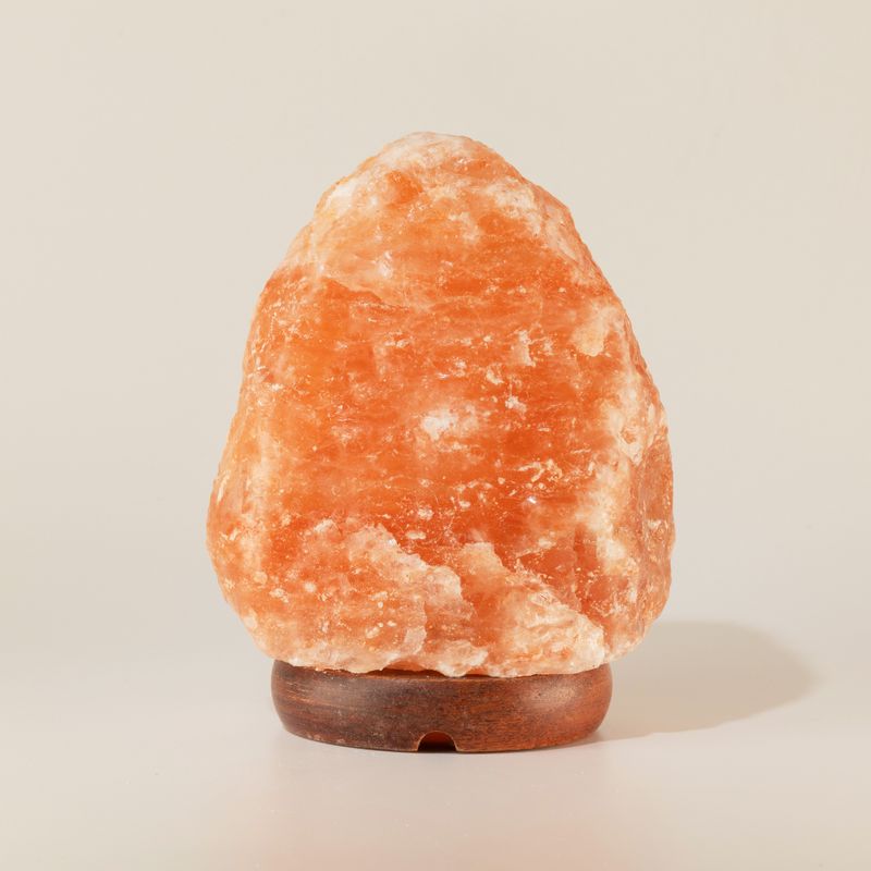 Kwaliteits natuurlijke zoutlamp - en basis ca. 2-3 kg