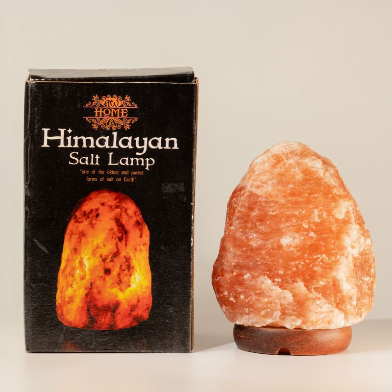 Kwaliteits natuurlijke zoutlamp - en basis ca. 2-3 kg