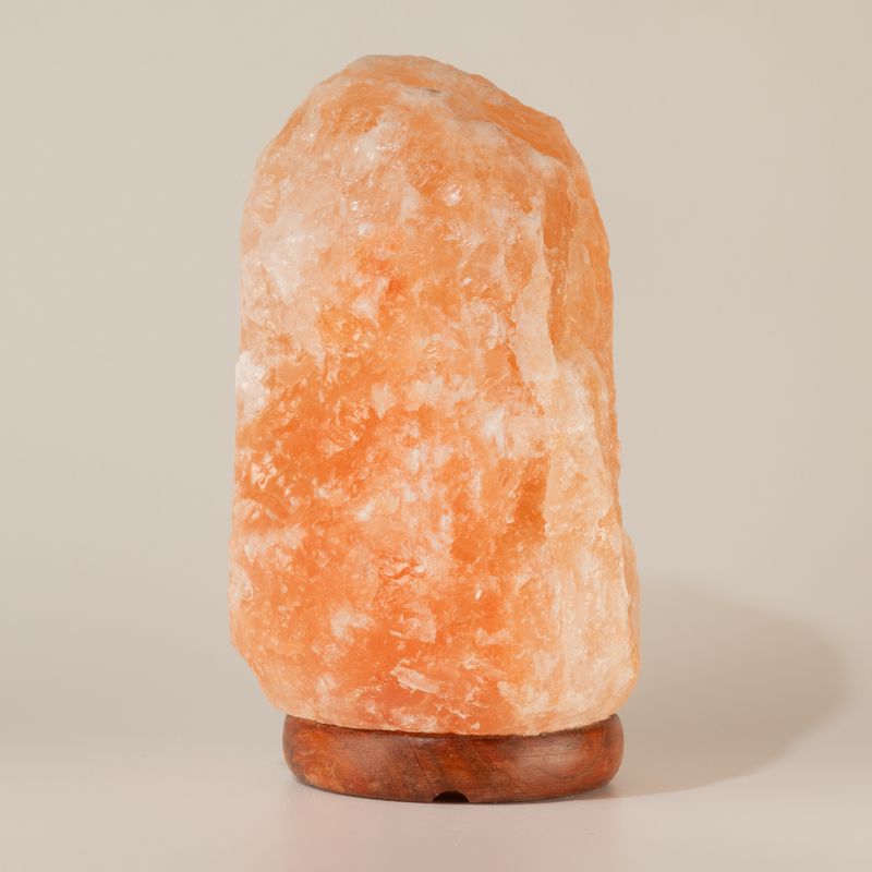 Kwalitatieve natuurlijke zoutlamp - & basis ca. 3-5 kg