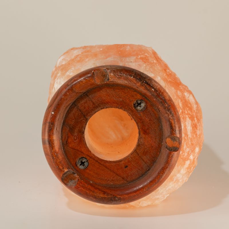 Kwalitatieve natuurlijke zoutlamp - & basis ca. 3-5 kg