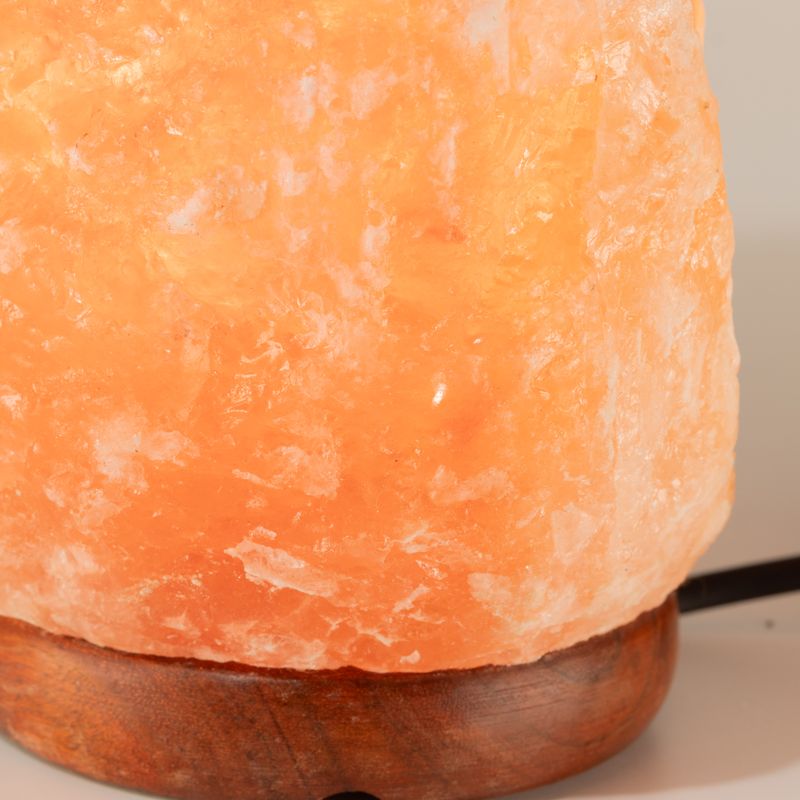 Kwalitatieve natuurlijke zoutlamp - & basis ca. 3-5 kg