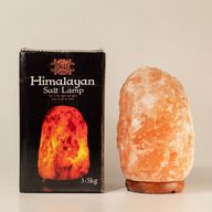 Kwalitatieve natuurlijke zoutlamp - & basis ca. 3-5 kg