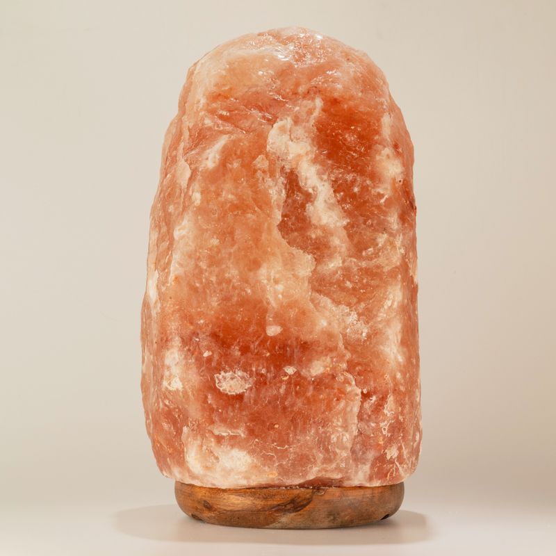 Kwalitatieve natuurlijke zoutlamp - & basis ca. 8-10 kg