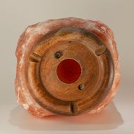 Kwalitatieve natuurlijke zoutlamp - & basis ca. 8-10 kg