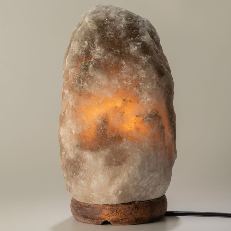 Grijze Himalaya zoutlamp - 2-3 kg