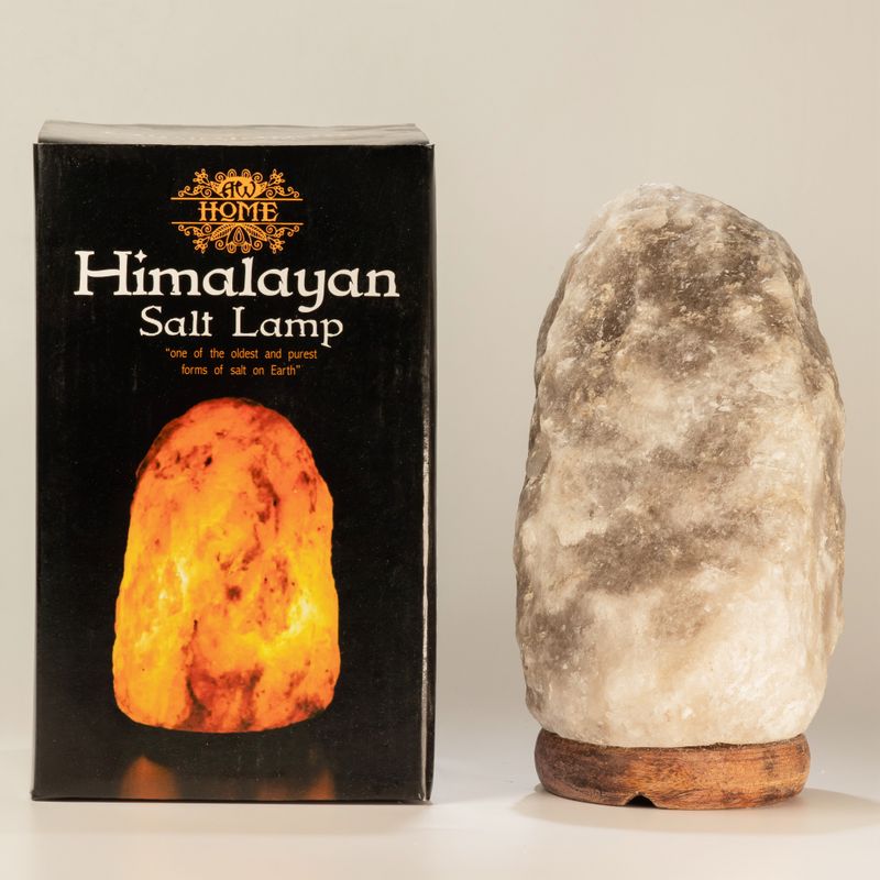 Grijze Himalaya zoutlamp - 2-3 kg