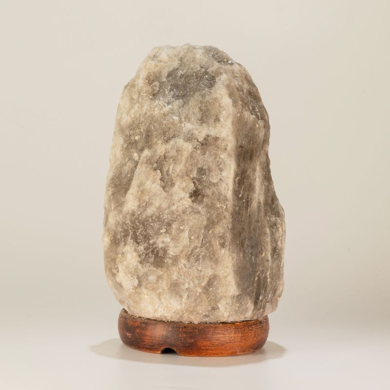 Grijze Himalaya zoutlamp - 1,5 - 2 kg