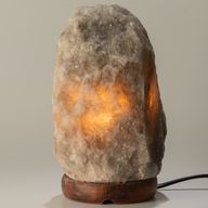 Grijze Himalaya zoutlamp - 1,5 - 2 kg