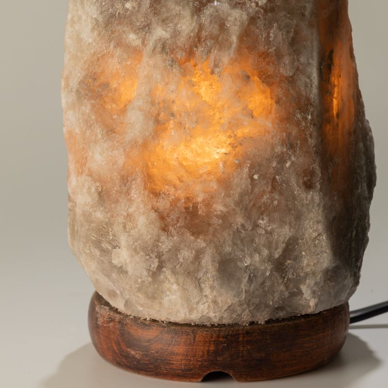Grijze Himalaya zoutlamp - 1,5 - 2 kg