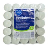 Geurloos theelicht (4 uur)