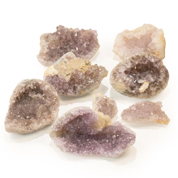 Kleine Amethistgeodes Assortiment – 3-5 cm (ca. 1 kg) 4-6 Stuks