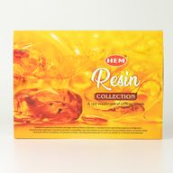 HEM Hexaganal Incence - Harsverzameling & Asvang (assortimentverpakking van 6 stuks)