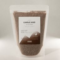 Geurende kaarszand - Mocha Bruin - Karmijn Kristal - 300 g