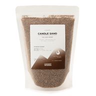 Geurende kaarszand - Mocha Bruin - Karmijn Kristal - 300 g