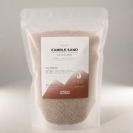 Geurende Kaars Zand - Latte Beige - Pure Sereniteit - 300 g