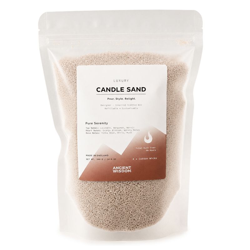 Geurende Kaars Zand - Latte Beige - Pure Sereniteit - 300 g