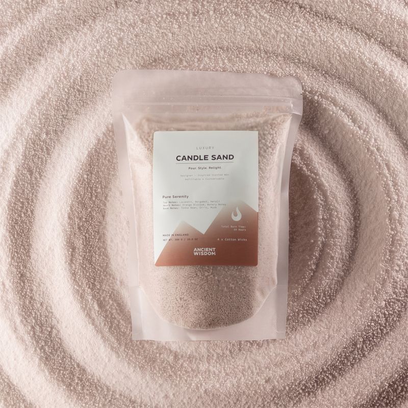 Geurende Kaars Zand - Latte Beige - Pure Sereniteit - 300 g