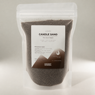 Geparfumeerde kaarsenzand - Chocoladebruin - Miljonairsgoud - 300 g