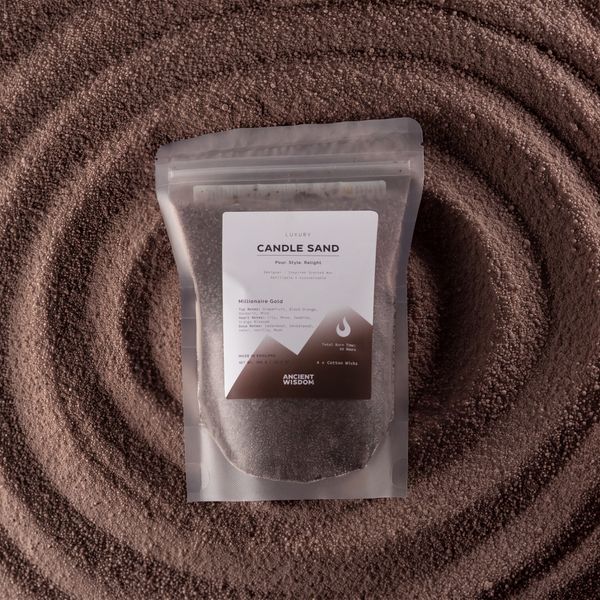 Geparfumeerd Kaarszand - Chocoladebruin - Millionaire Gold - 300 g