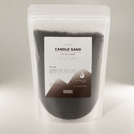 Geurende Kaarszand - Zwart - Spirited - 300g