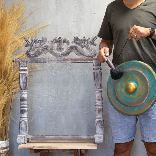 Medium Gong in Standaard - 35cm - Greenwash